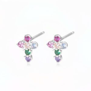 Small Cross Cercei din Argint 925