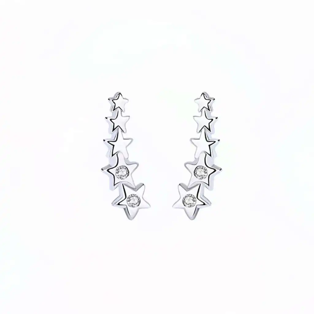 Star Cercei din Argint 925