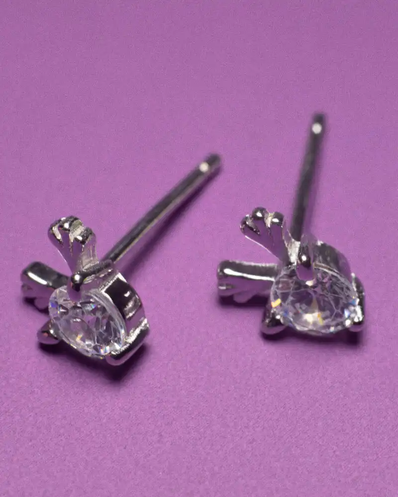 Deer Cercei din Argint 925