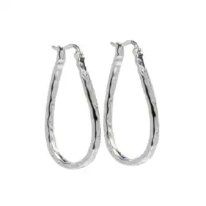 Cercei Geometrici Mari din Argint