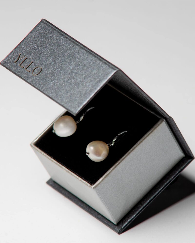 Drop Pearl Cercei din Argint 925