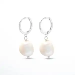 Drop Pearl Cercei din Argint 925 Drop Pearl Cercei din Argint 925
