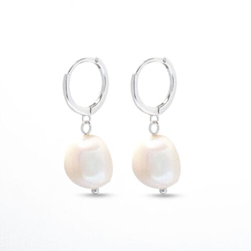 Drop Pearl Cercei din Argint 925