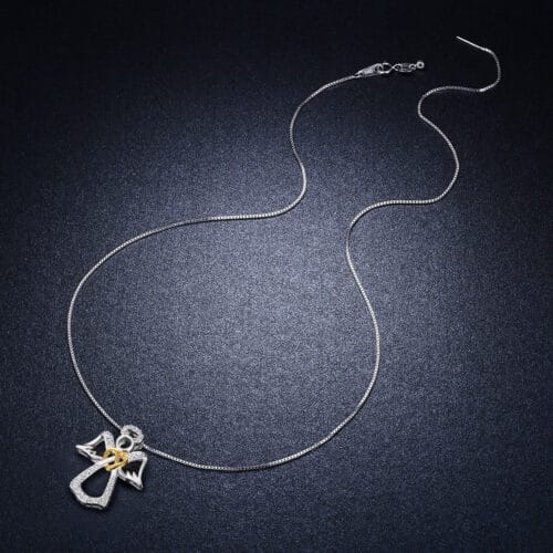 Guardian Angel Colier din Argint 925 3