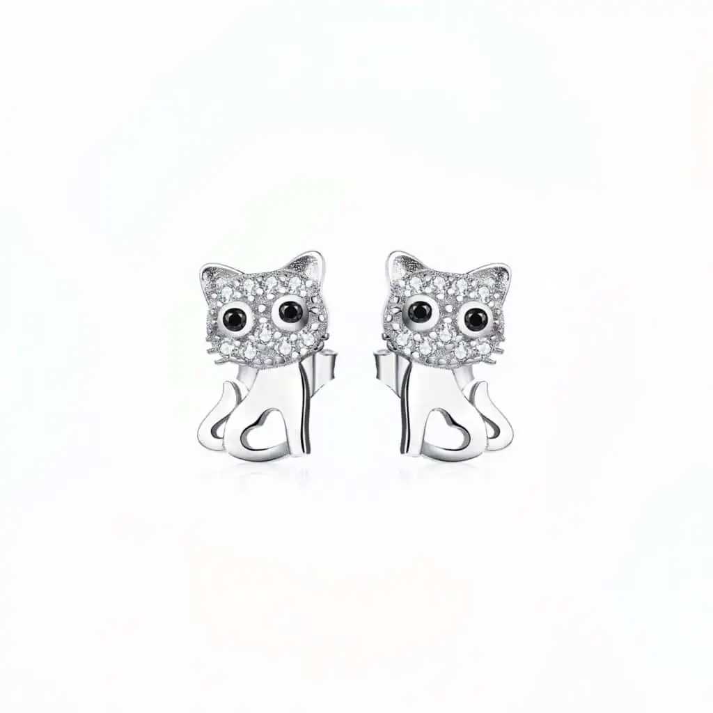 Kitty Cercei din Argint 925
