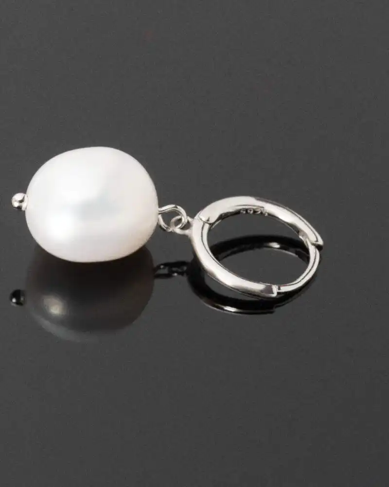 Drop Pearl Cercei din Argint 925