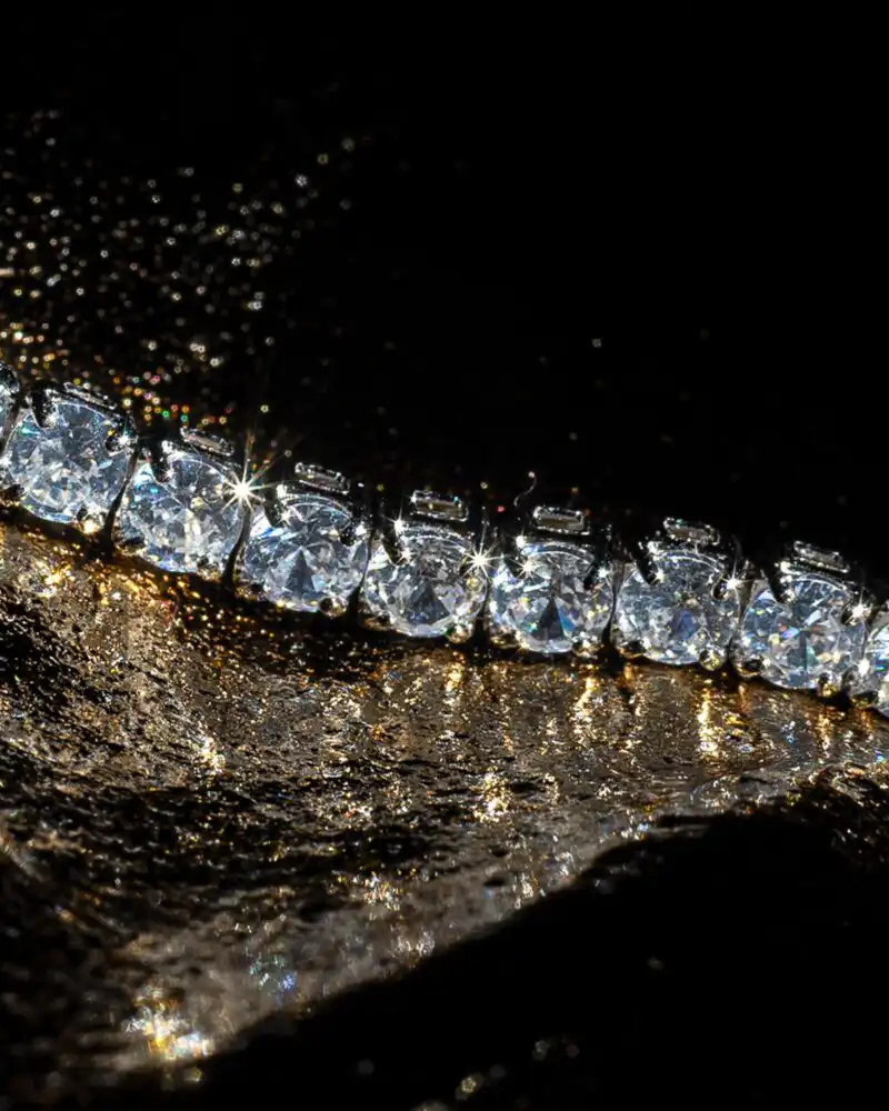 Tennis Necklace Colier din Argint 925