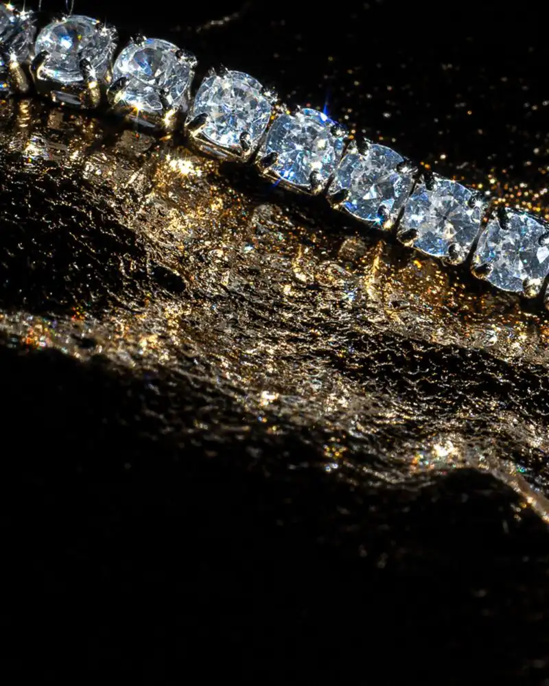 Tennis Necklace Colier din Argint 925