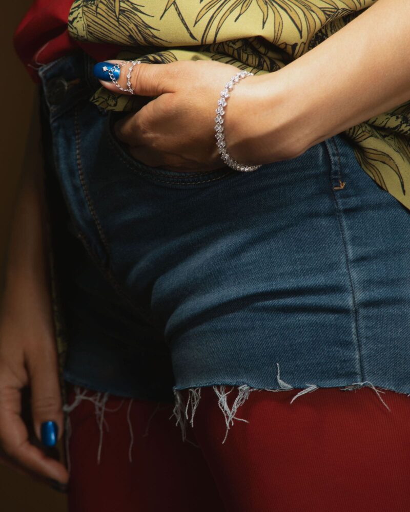 Tennis Heart  Brățară din Argint