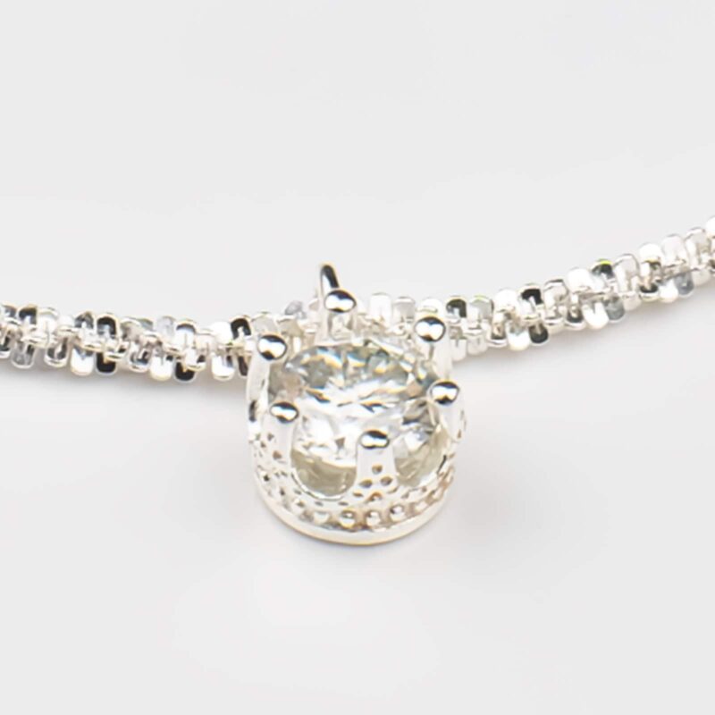 Shiny Brățară din Argint Diamant Moissanite