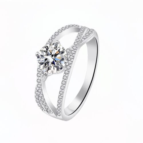 Connection Inel Moissanite