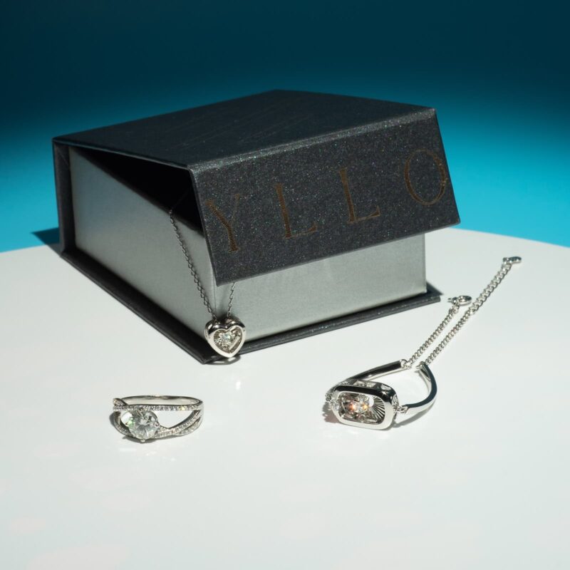 Dancing Diamond Brățară din Argint Moissanite