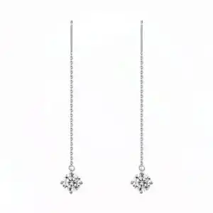 Majestic Cercei din Argint Diamant Moissanite Majestic Cercei din Argint Diamant Moissanite