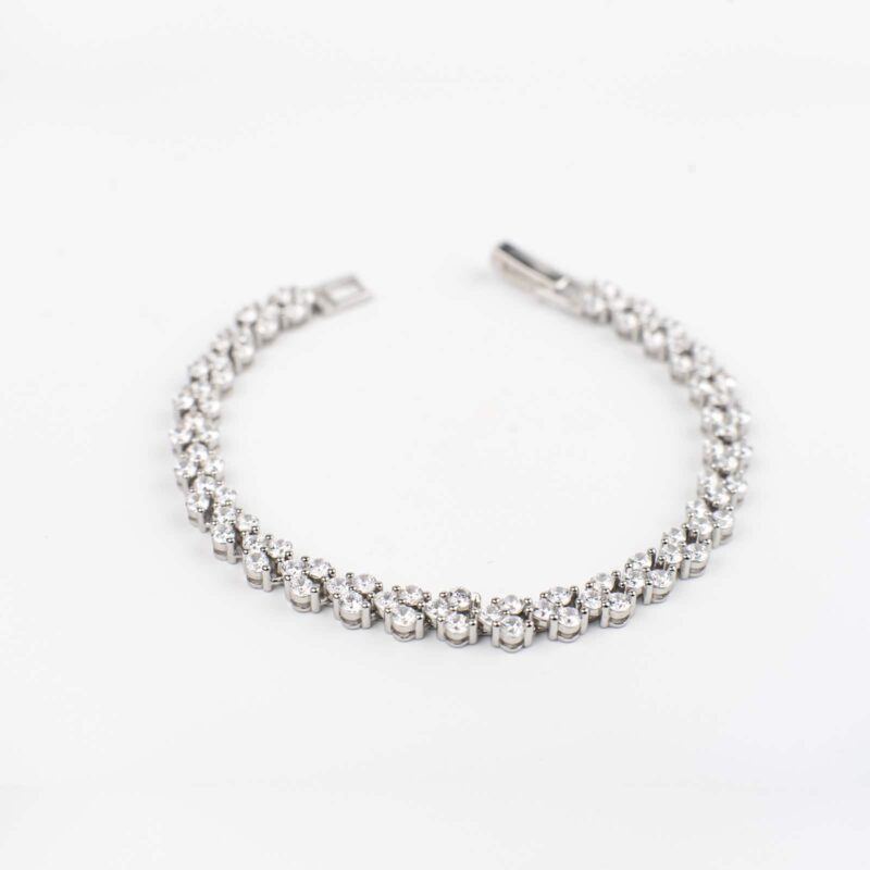Tennis Heart  Brățară din Argint