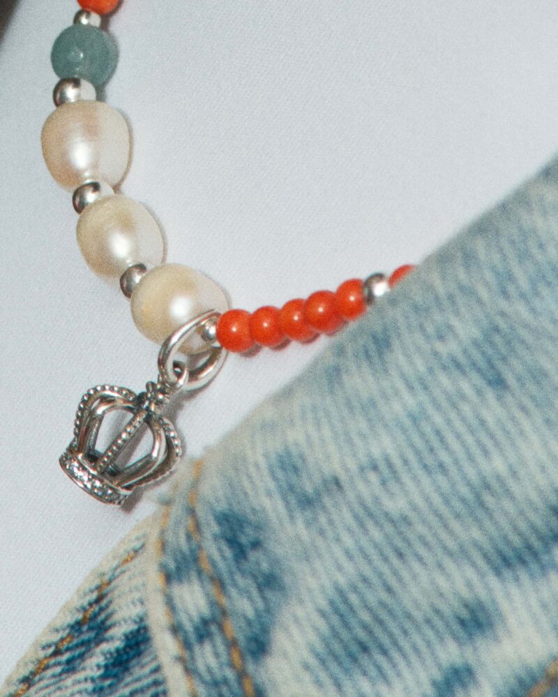 Eos Colier Argint Yllo