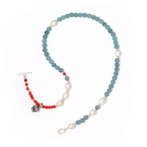 Eos Colier Argint Yllo