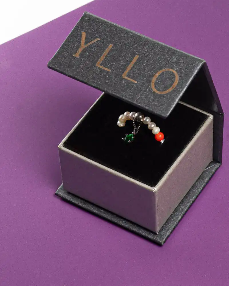 Hype Inel Argint Yllo