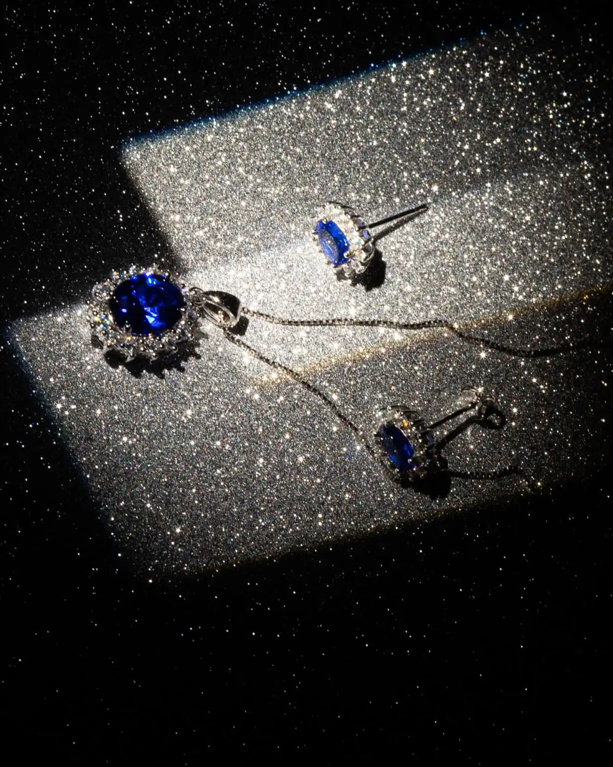 Colier Argint Blue Stone Colier Argint Blue Stone