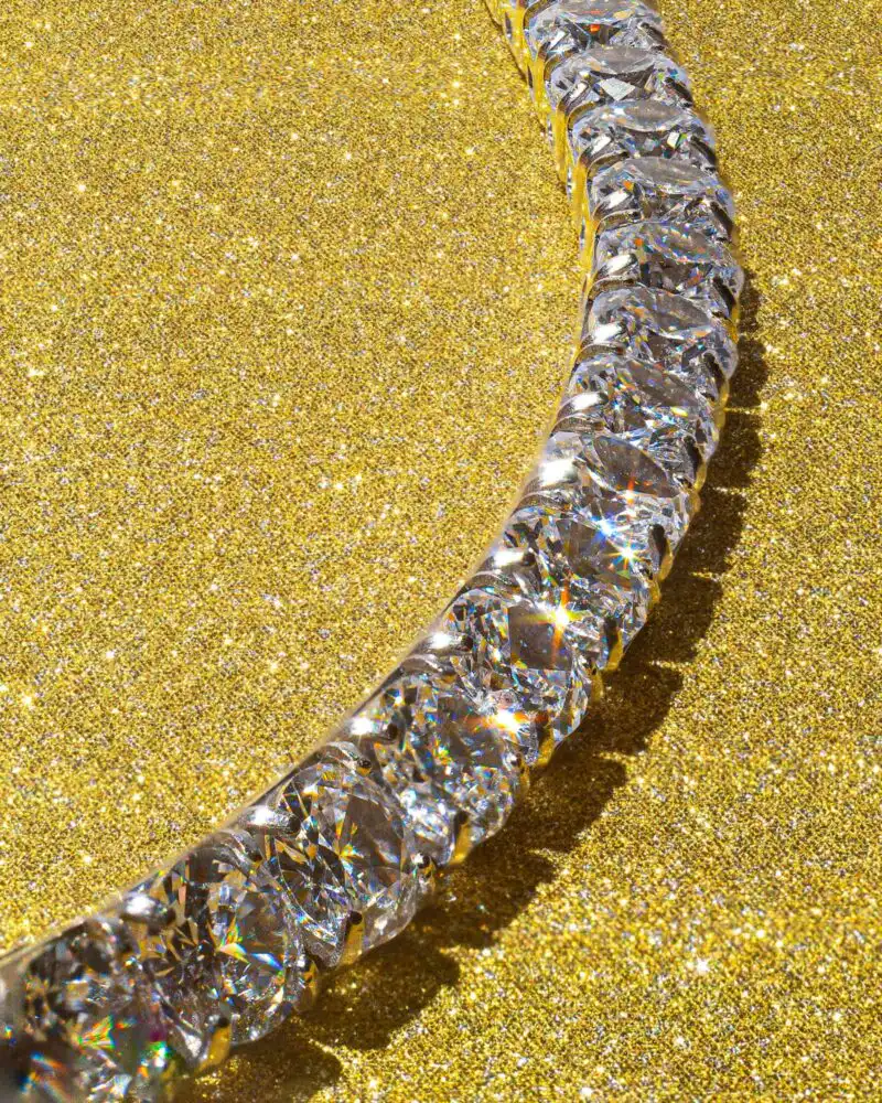 Colier Argint Tennis 4 mm Shine