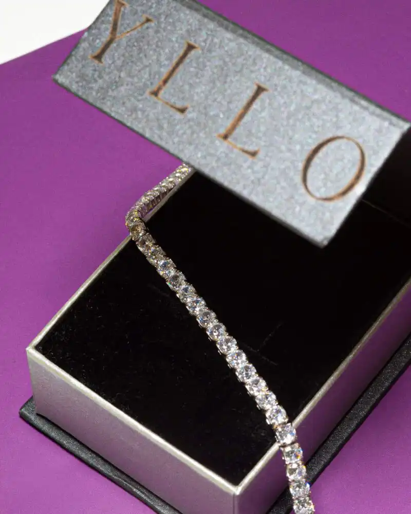 Colier Argint Tennis 4 mm Shine