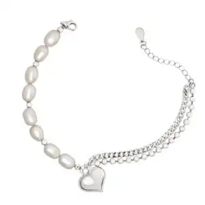 Brățară din Argint cu Perle Naturale