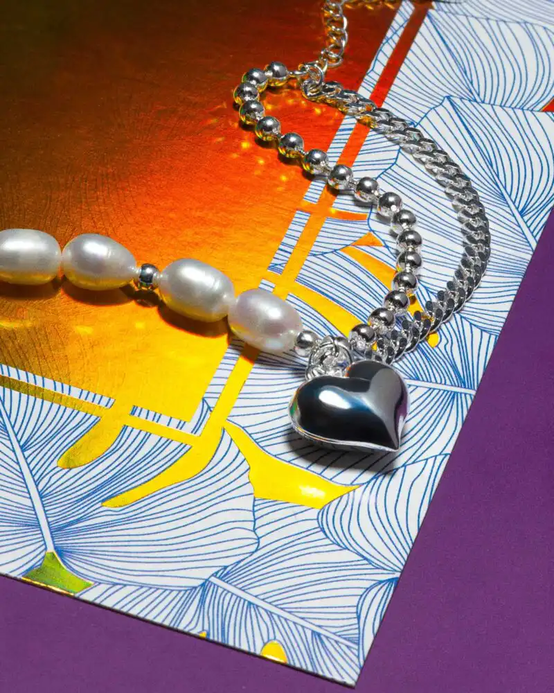 Brățară din Argint cu Perle Naturale