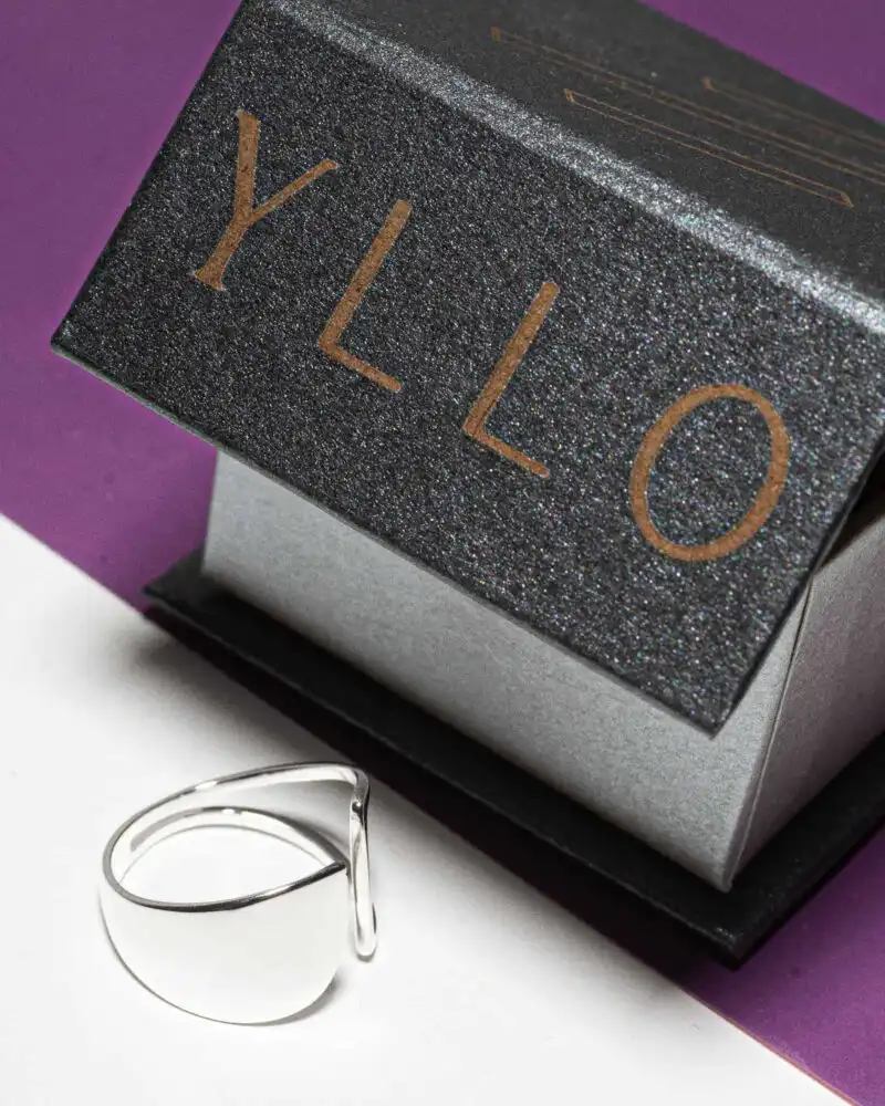 Inel Argint Wide Open