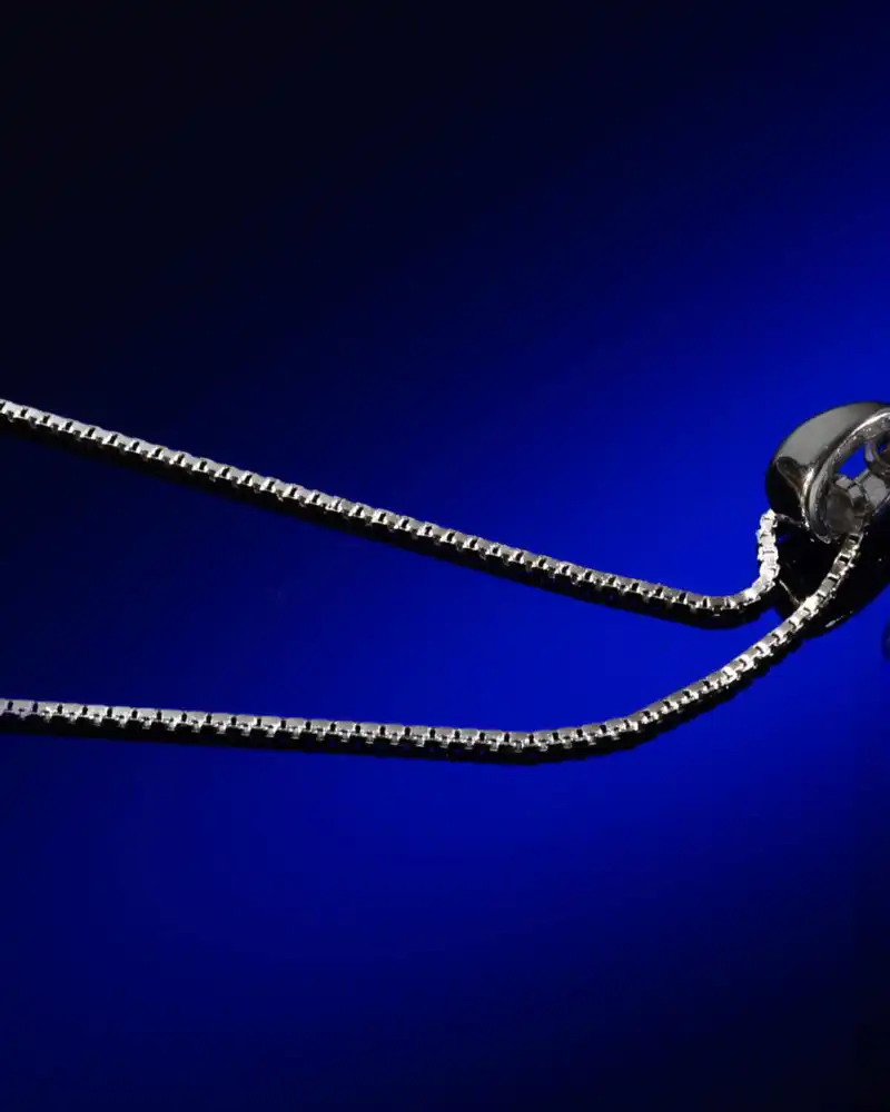 Colier Argint Blue Stone