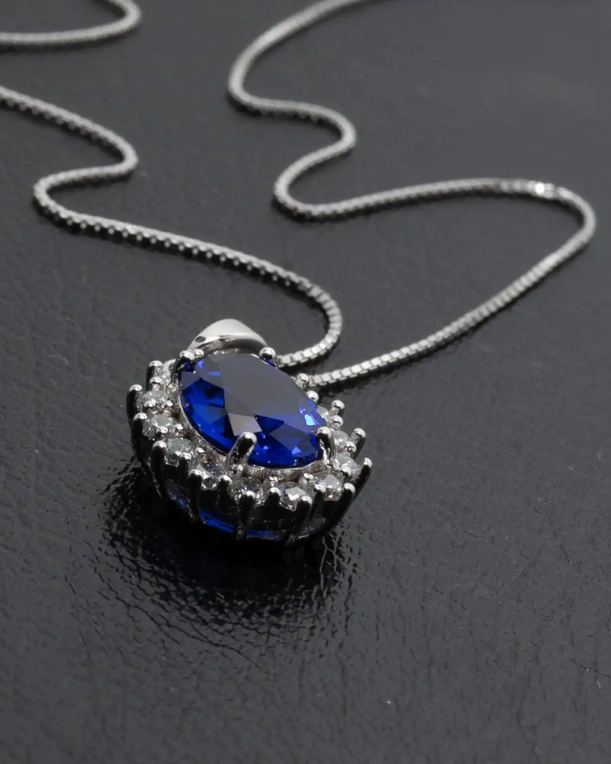 Colier Argint Blue Stone Colier Argint Blue Stone