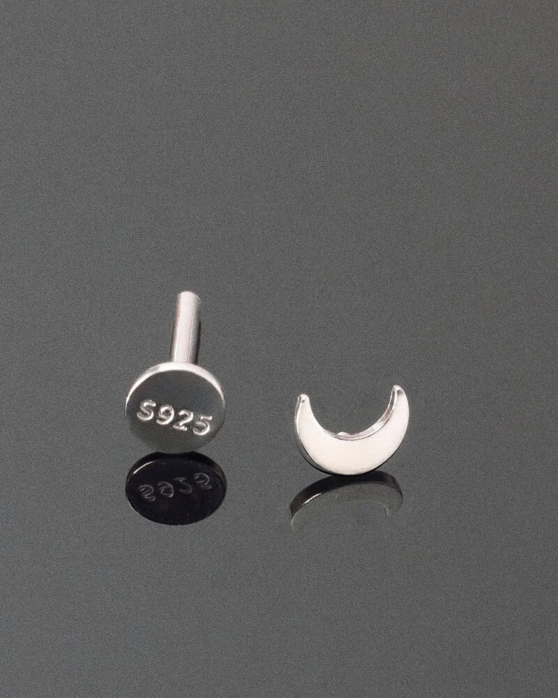 Piercing din Argint pentru Ureche și Buză Piercing din Argint pentru Ureche și Buză
