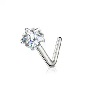 Piercing pentru Nas din Argint cu Stea