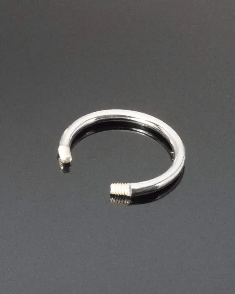 Piercing Argint Circular Barbell