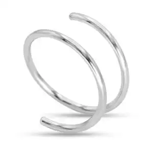 Piercing Spirala din Argint pentru Ureche și Nas