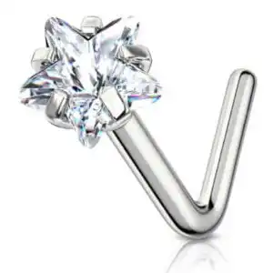 Piercing pentru Nas din Argint cu Stea