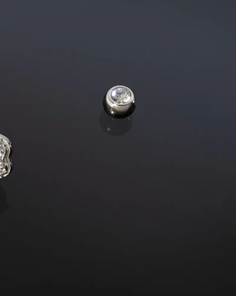 Piercing pentru Buric din Argint Felină