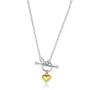 Lanț Argint cu Pandantiv Inimă