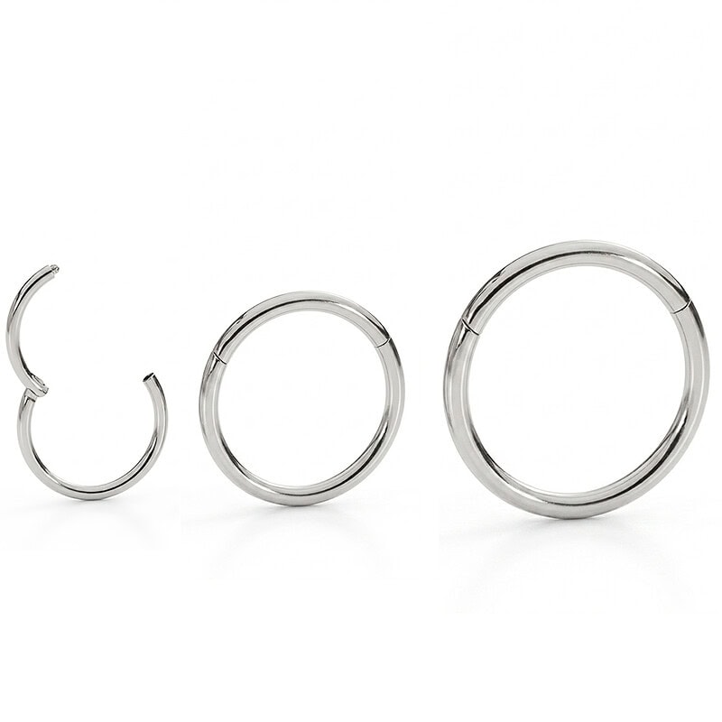 Set 3 Piercing Titan ASTM F136 Clicker Set 3 Piercing Titan ASTM F136 Clicker